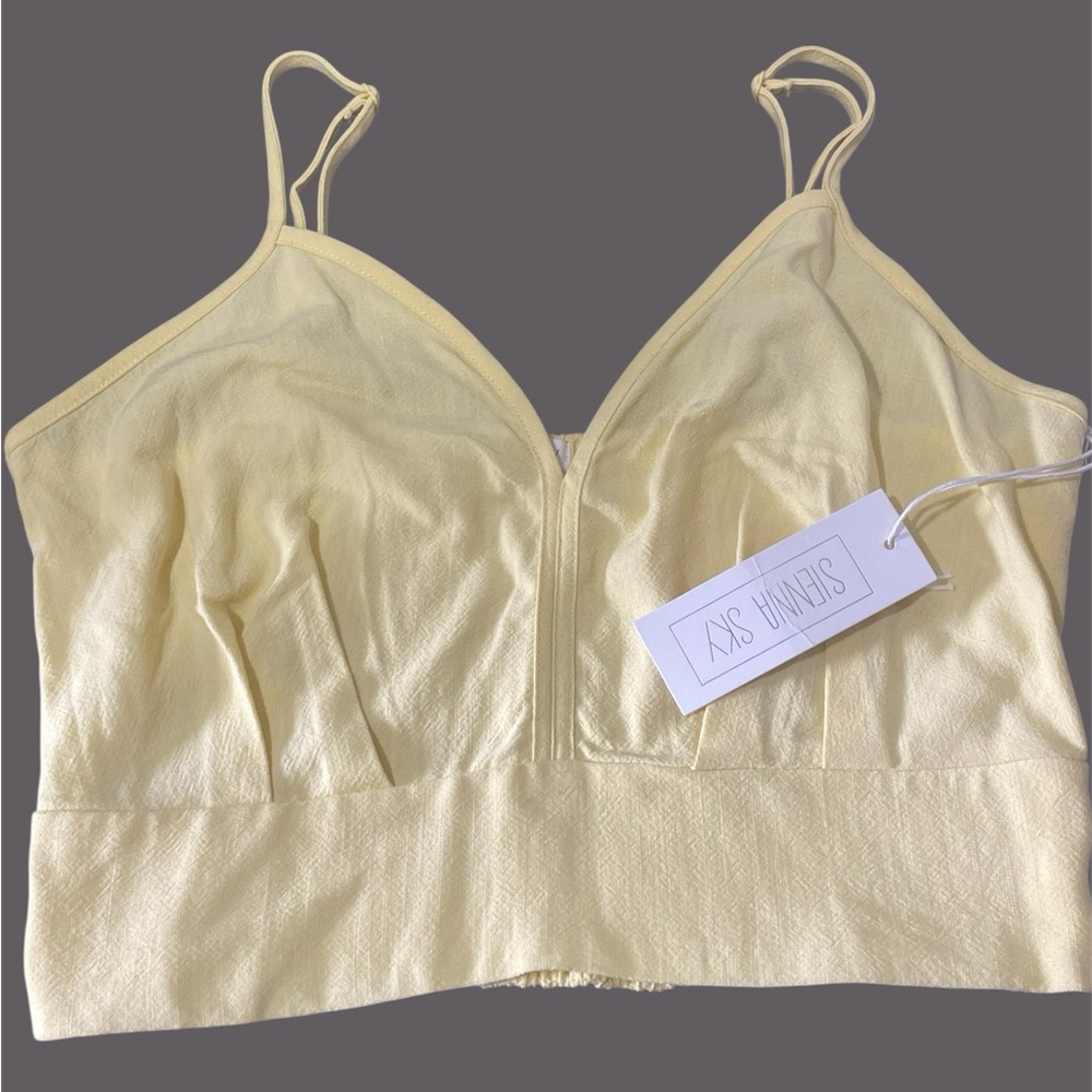 Sienna Sky Light Yellow Bralette